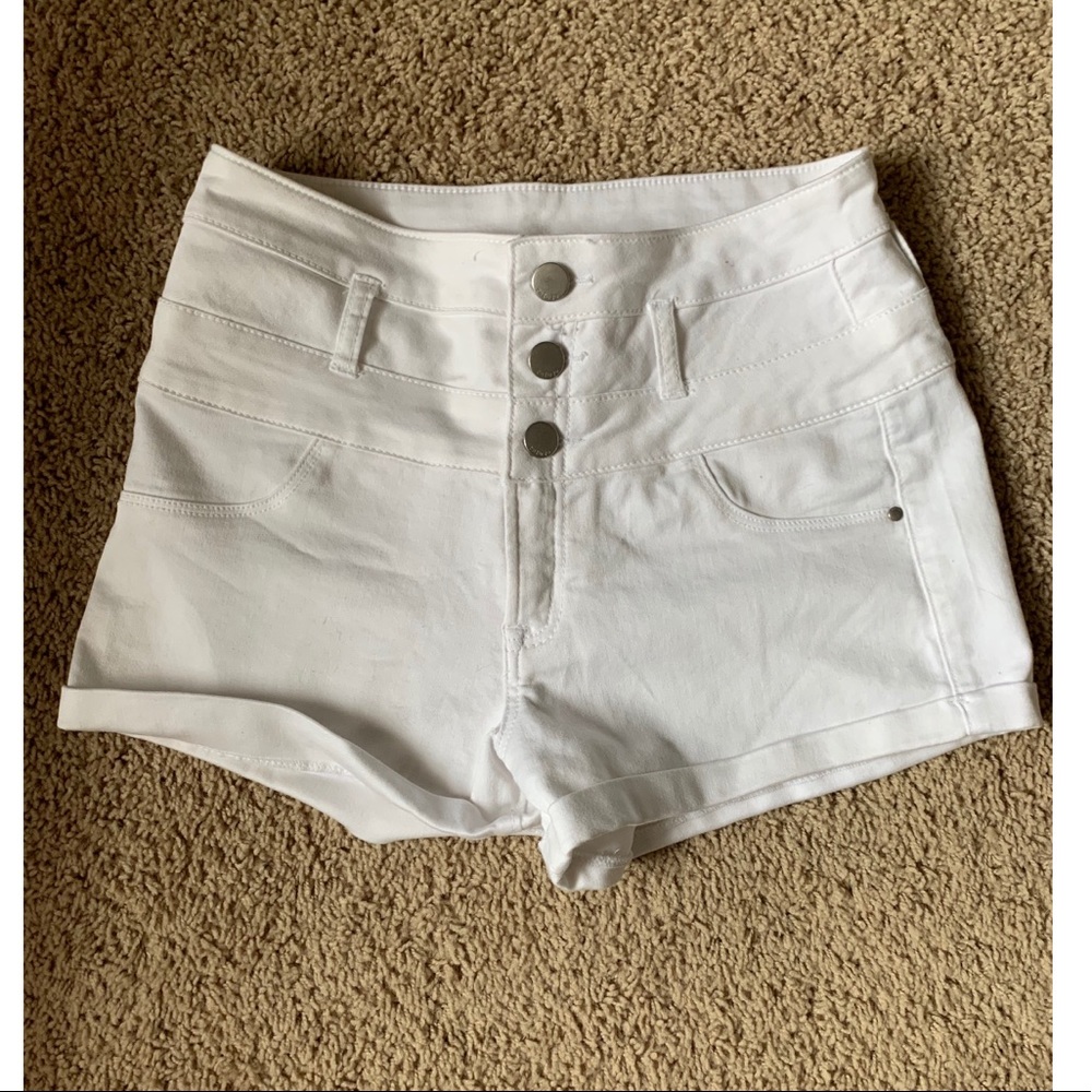 White shorts